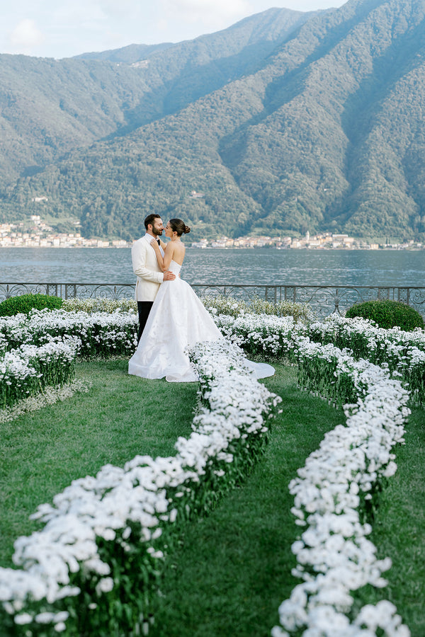 Anne Barge Bride’s Lake Como Wedding Featured in Harper’s Bazaar Arabia